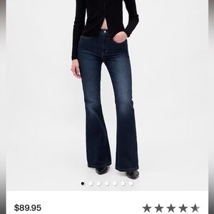 GAP Women's Dark Indigo Flare Jeans
